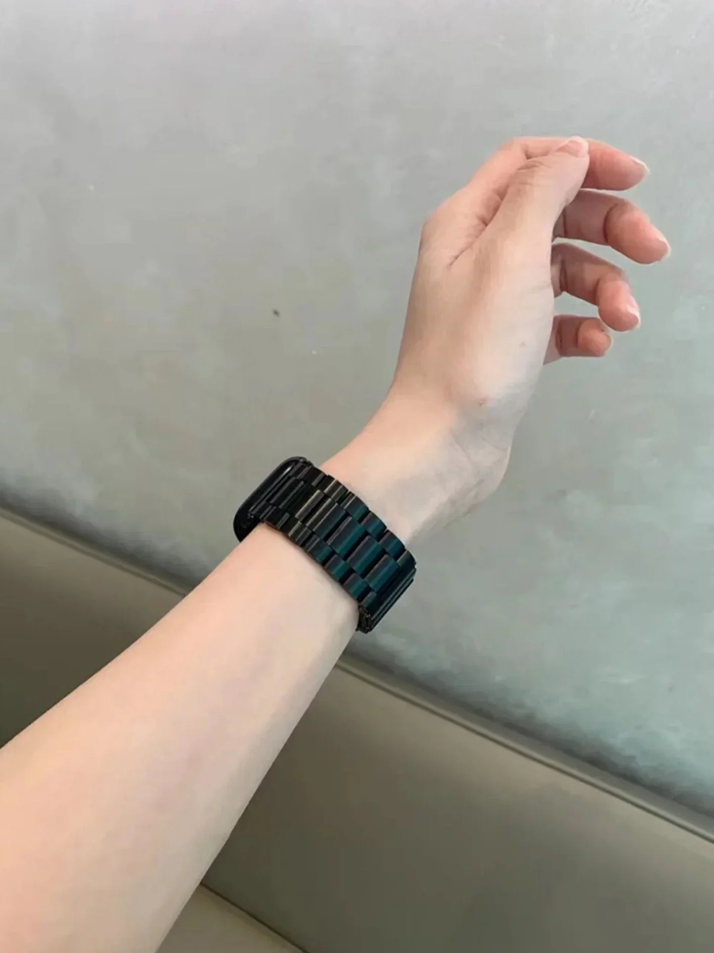 Stainless Steel titanium alloy Strap For Apple Watch Band 44mm 45mm 49mm 41mm 40mm Bracelet iwatch Series 3/4/5/6/7/8/9/Ultra 2