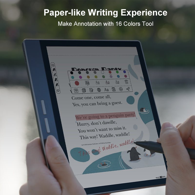 Bigme B751C 7-inch color eink screen e-book reader electronic paper book reading e Ink ebook ereader tablet