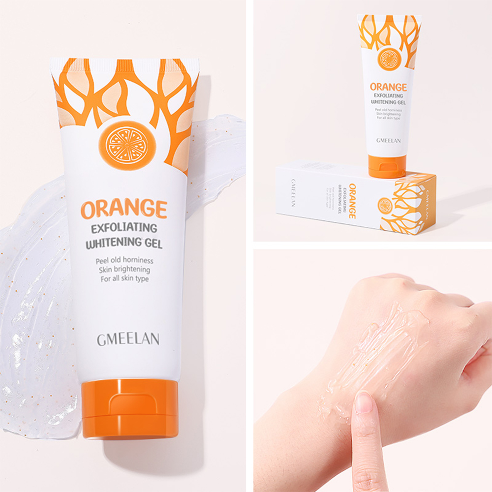 Orange Exfoliating Gel Dead Spot Remover Brighten Peeling 50g Gentle Repair Scrub Whiten Hydrating Moisturizer Korean Skin Care