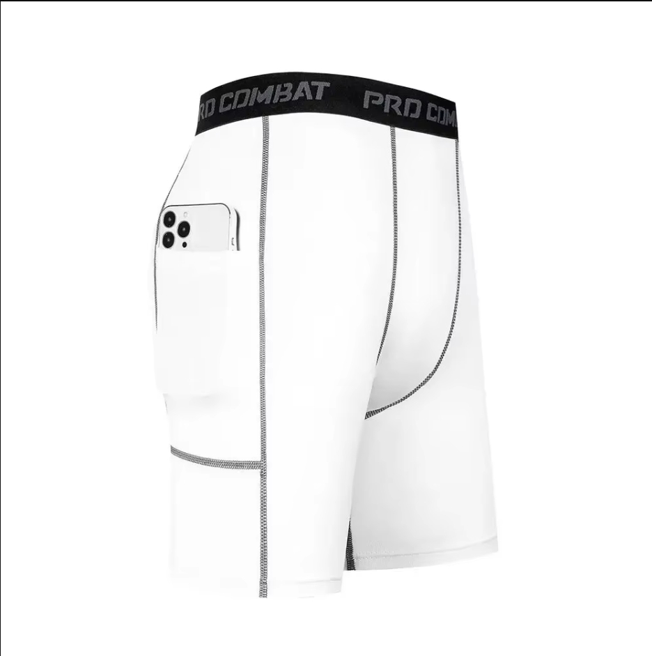 5 PCs Men's High Elastic Plain Color Comfortable Boxer Briefs Panties Breathable Pantyhose