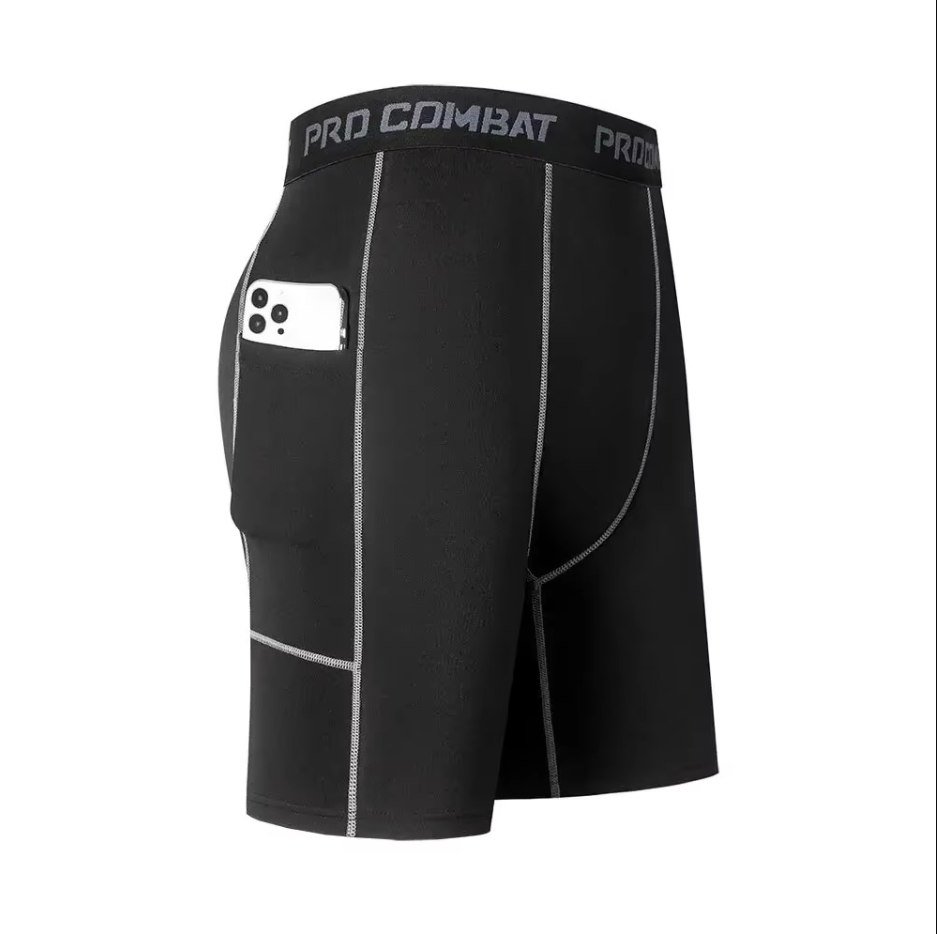 5 PCs Men's High Elastic Plain Color Comfortable Boxer Briefs Panties Breathable Pantyhose