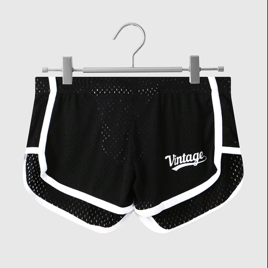 5 PCs Men's High Elastic Plain Color Comfortable Boxer Briefs Panties Breathable Pantyhose