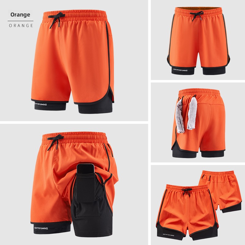 Camo Running Shorts Men