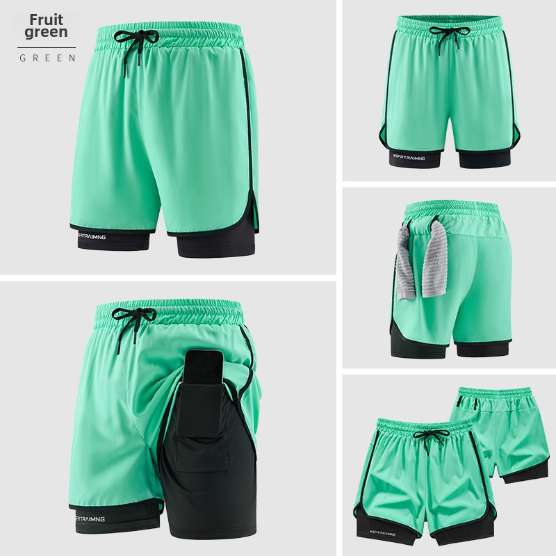 Camo Running Shorts Men