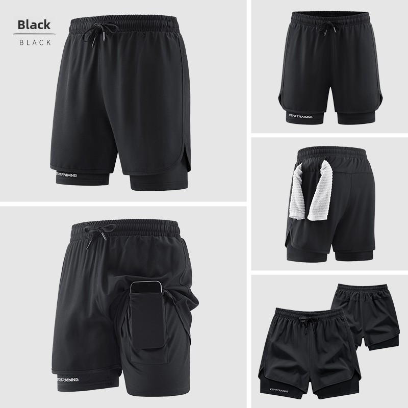 Camo Running Shorts Men