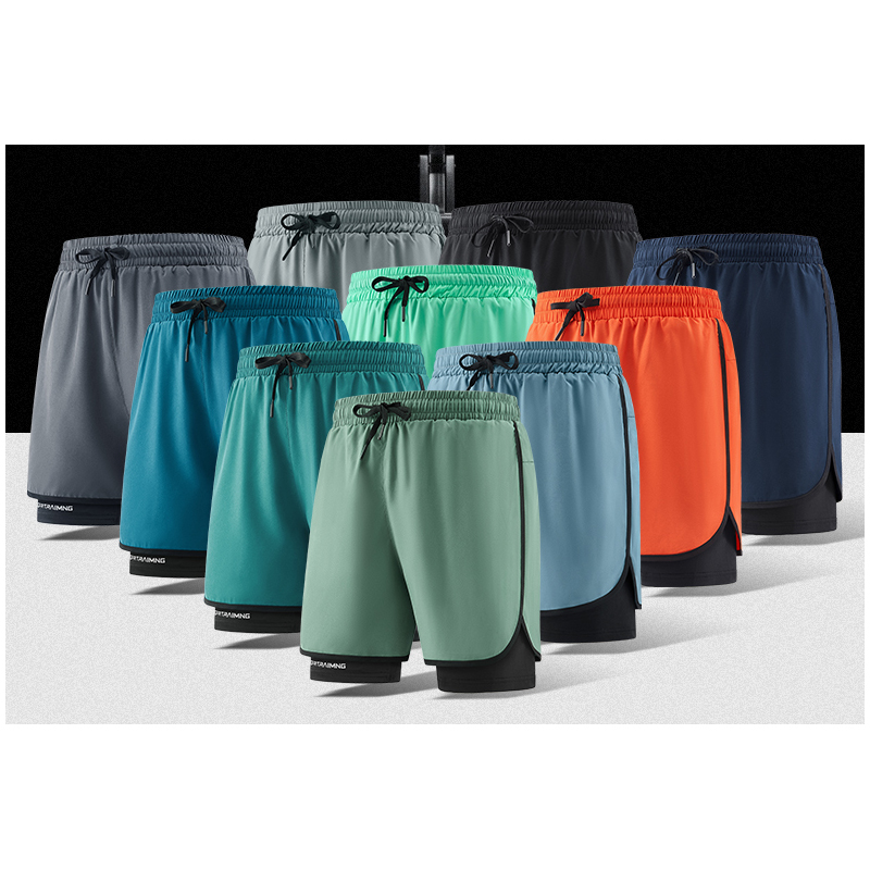 Camo Running Shorts Men