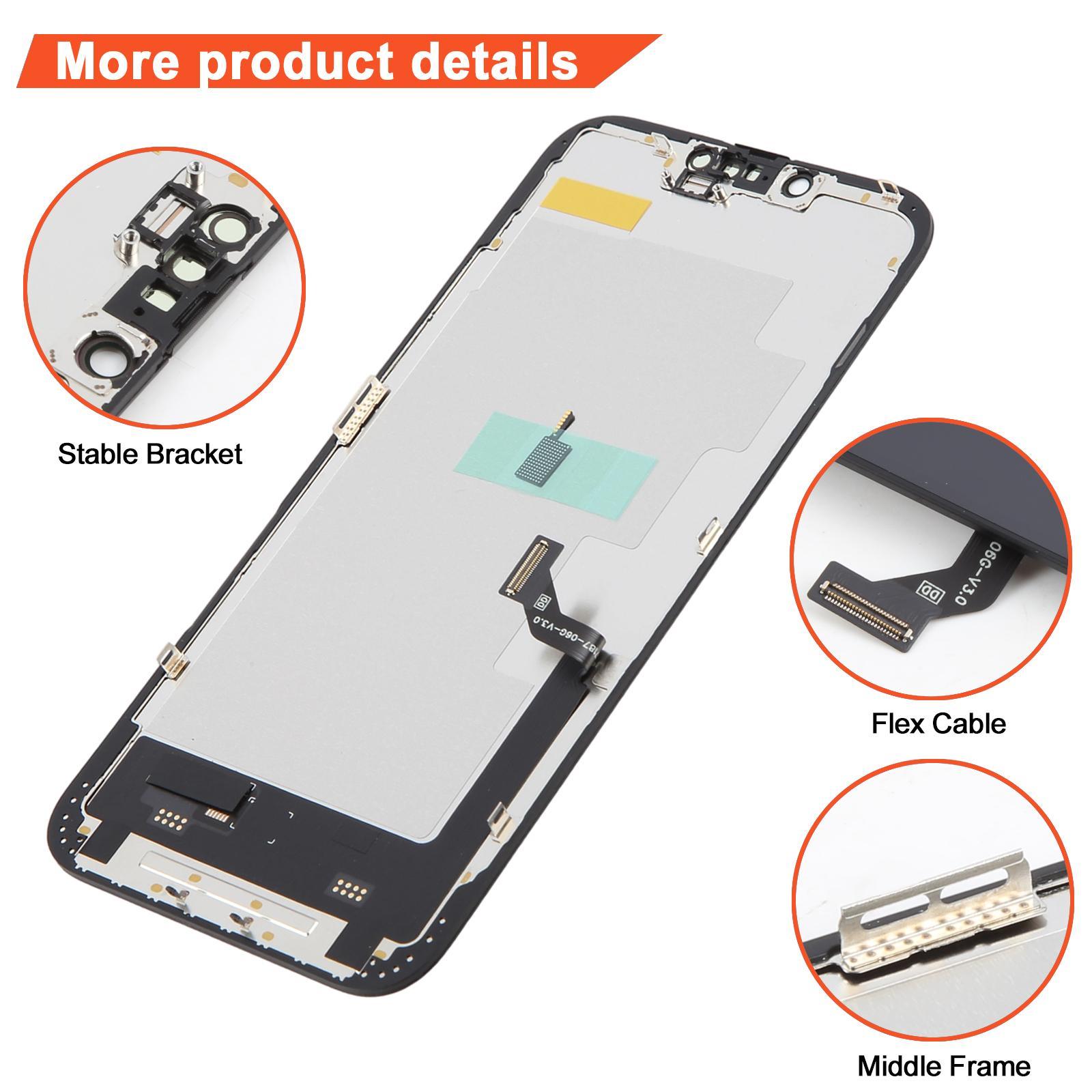 For iPhone 14 Plus DD Soft OLED Screen