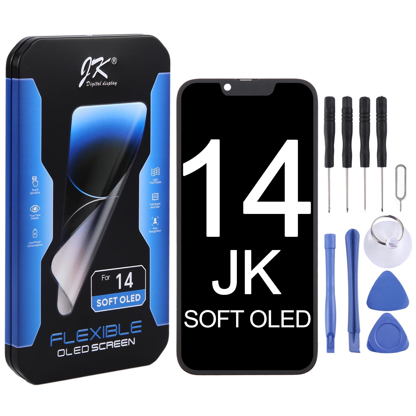 JK Soft OLED LCD Screen For iPhone 17 Pro Max