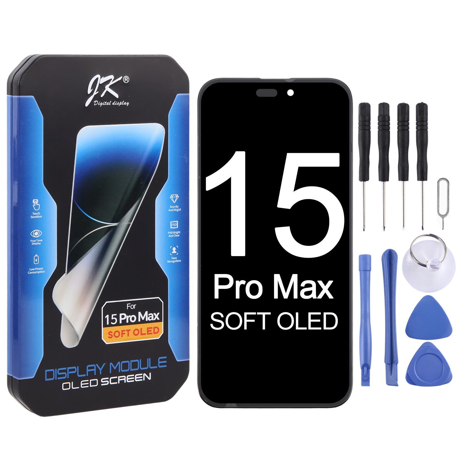 JK Soft OLED LCD Screen For iPhone 17 Pro Max