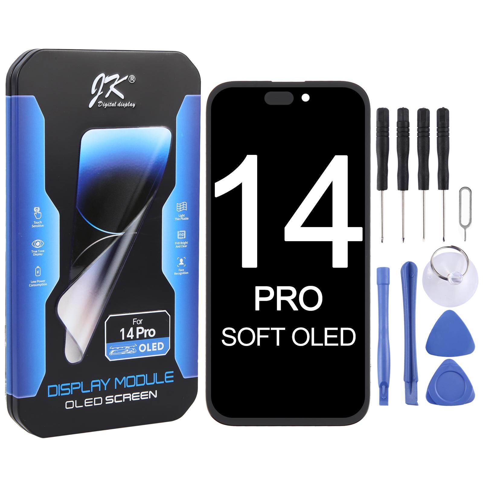 JK Soft OLED LCD Screen For iPhone 17 Pro Max