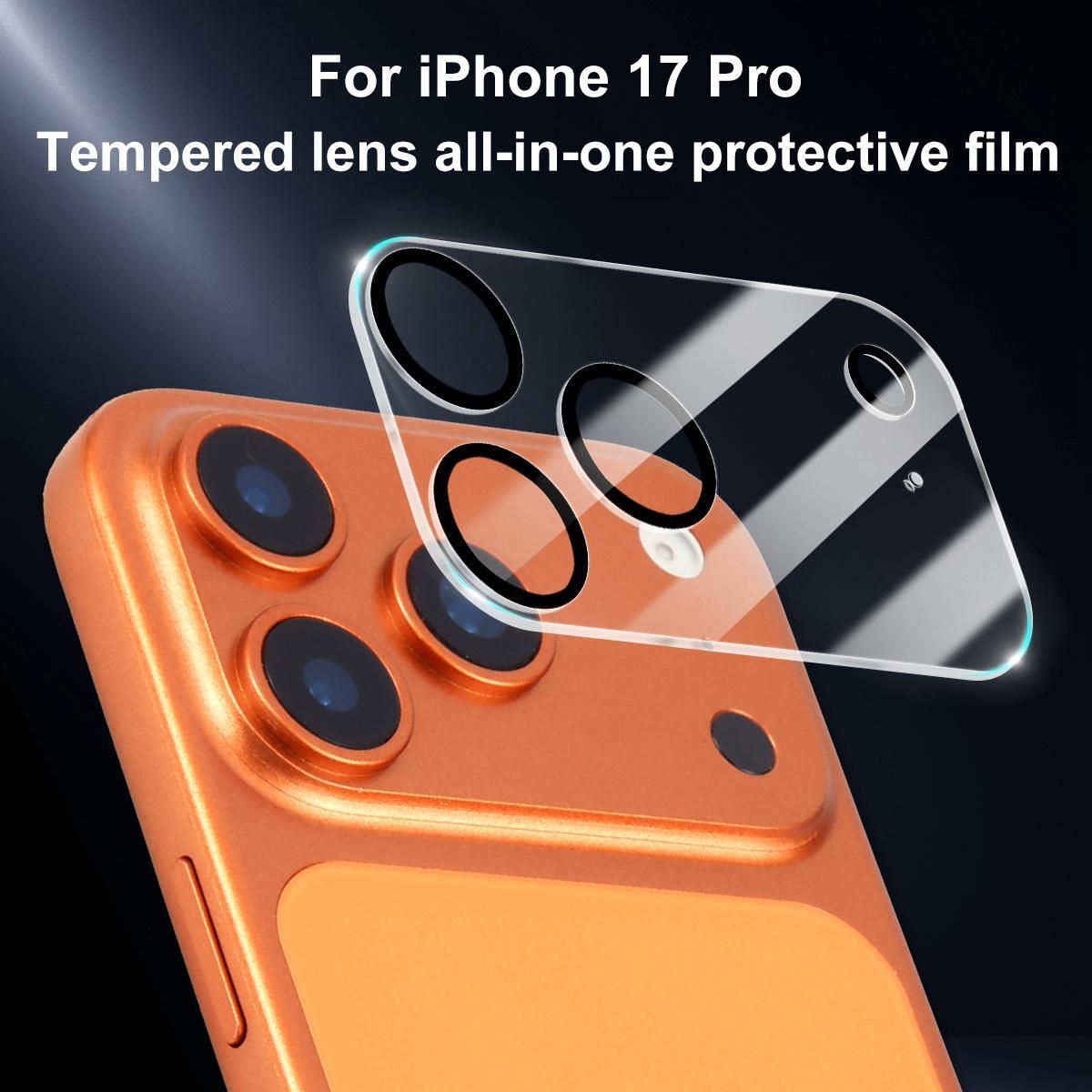 For iPhone 17 Pro XDcase Silkscreen Integrated Tempered Glass Back Camera Film