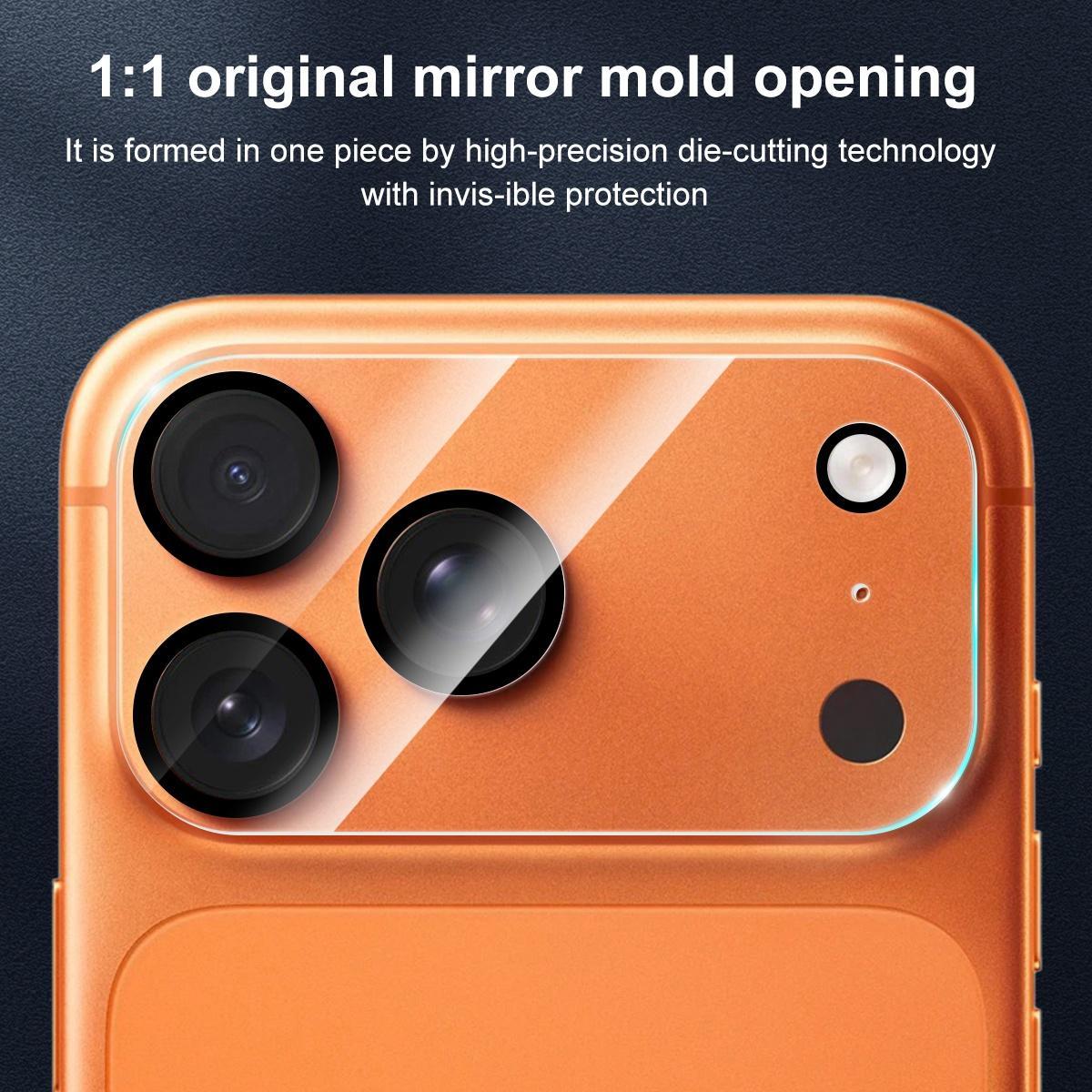 For iPhone 17 Pro XDcase Silkscreen Integrated Tempered Glass Back Camera Film