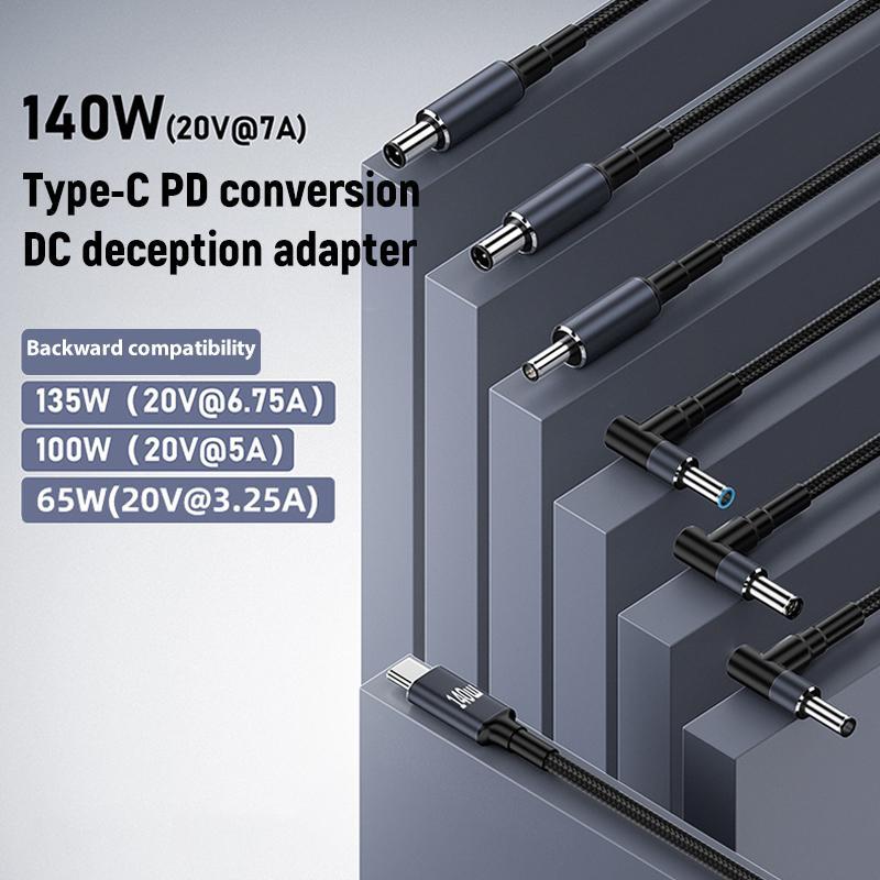 1.8m 140W Type-C to DC Laptop Charging Cable, Model:DC4.5x3.0mm For ASUS