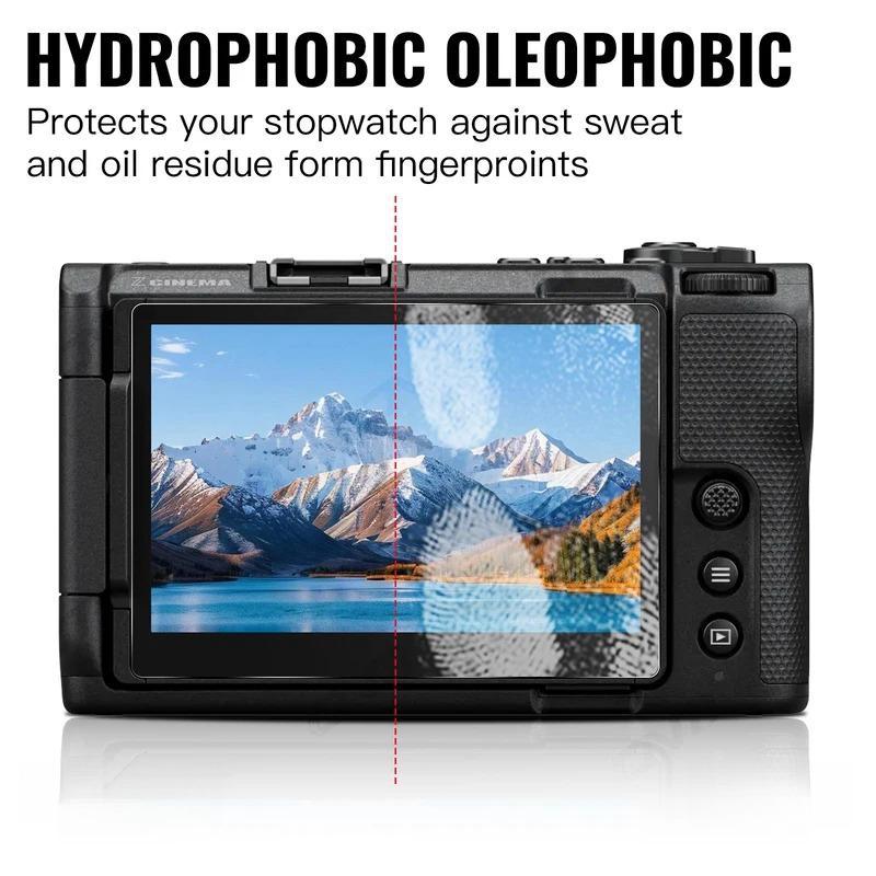 For Nikon ZR 2pcs HD Anti-Scratch Anti-Fingerprint Tempered Glass FilmTransparent