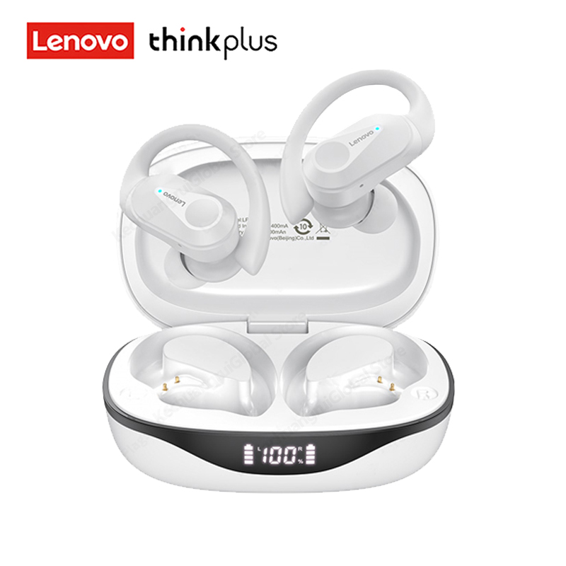 Lenovo LP75 Ture Wireless Headphones TWS Bluetooth 5.3 Noise Reduction Sports Ear Hook HiFi Stereo Waterproof Gaming Earphones