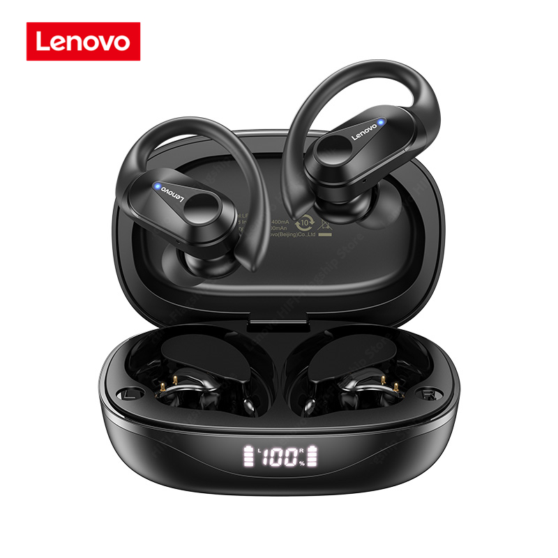 Lenovo LP75 Ture Wireless Headphones TWS Bluetooth 5.3 Noise Reduction Sports Ear Hook HiFi Stereo Waterproof Gaming Earphones