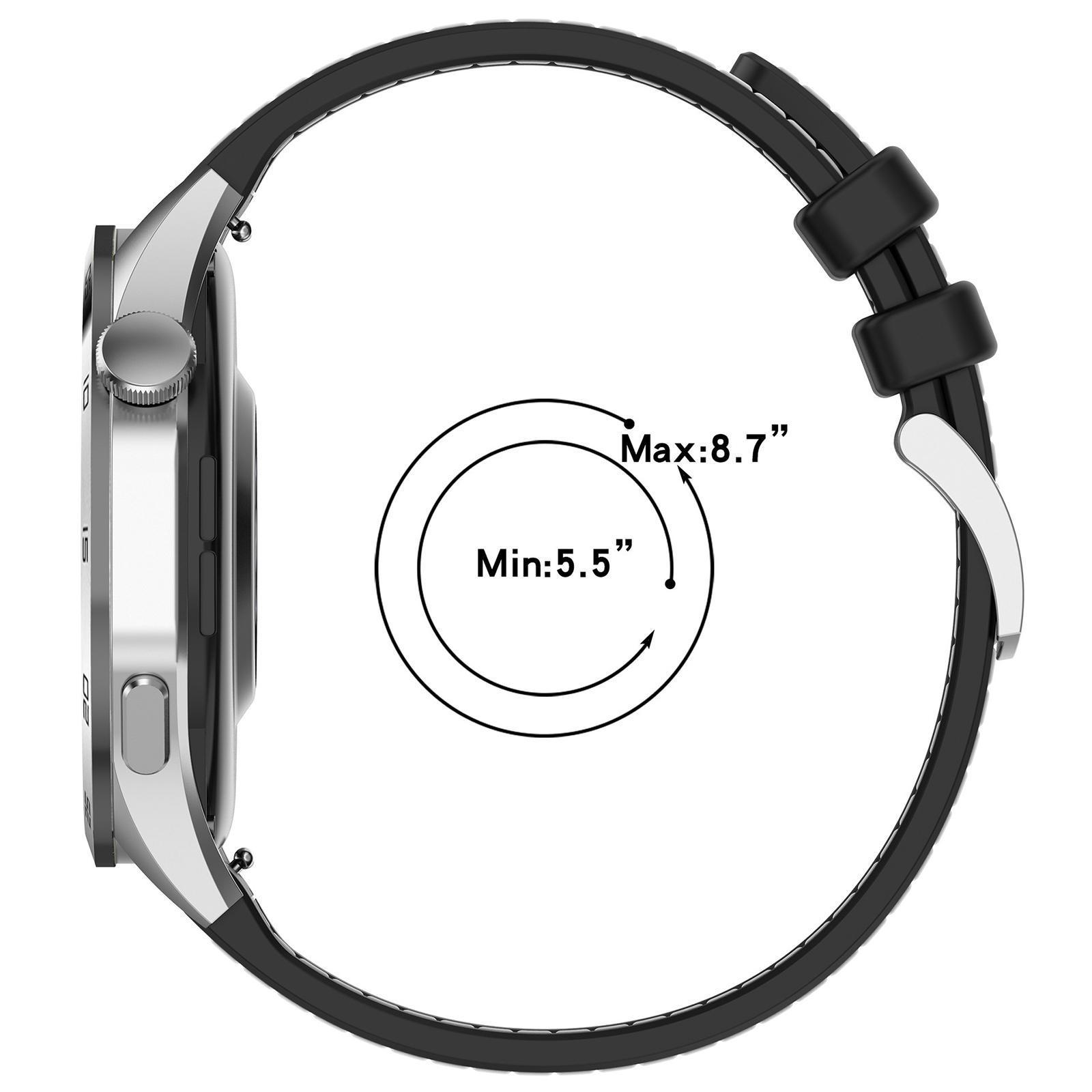 For Xiaomi Band 9 Pro-Redmi Watch6-5-4 20mm xDfind Hybrid Nylon Braid Silicone Watch BandBlack