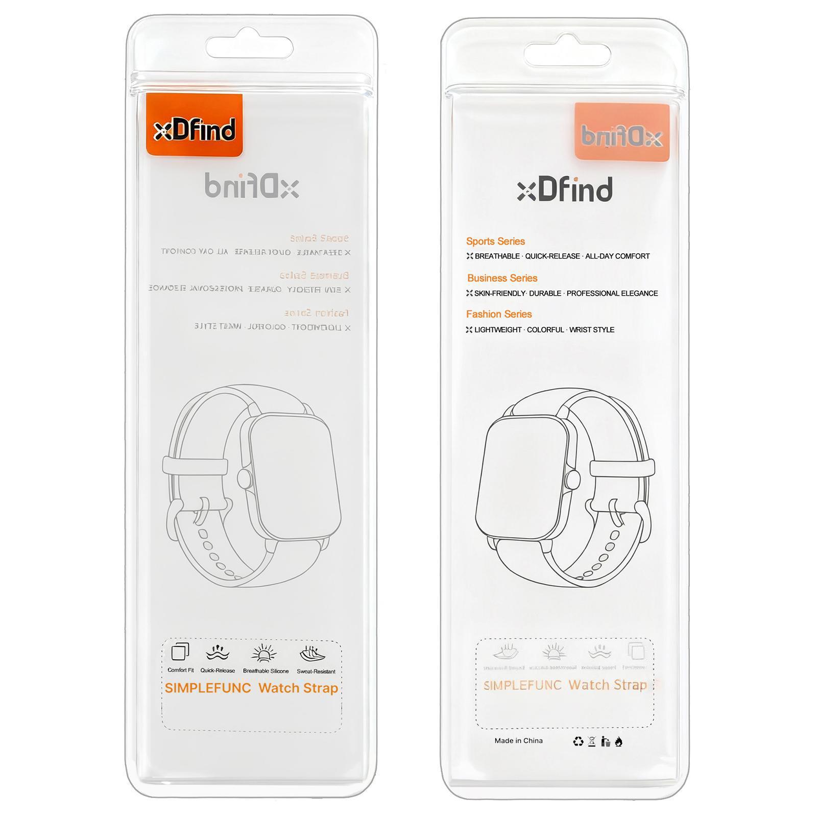 For Xiaomi Band 9 Pro-Redmi Watch6-5-4 20mm xDfind Hybrid Nylon Braid Silicone Watch BandBlack