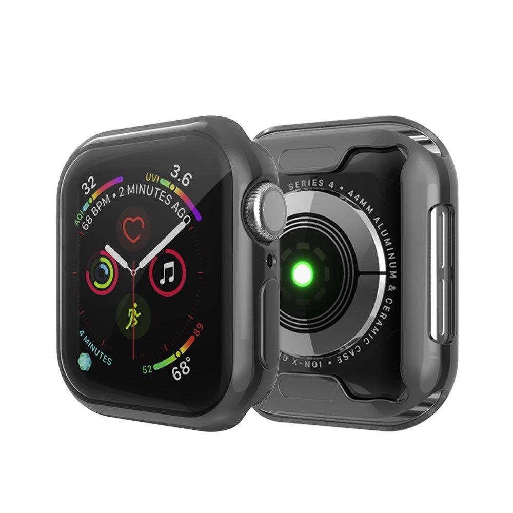 Full Coverage Plating TPU Case For Apple Watch Series 6 - 5 - 4 - Watch SE 40mmBlack