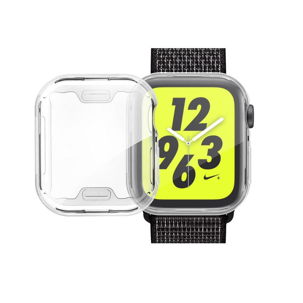 Full Coverage Plating TPU Case For Apple Watch Series 6 - 5 - 4 - Watch SE 40mmBlack