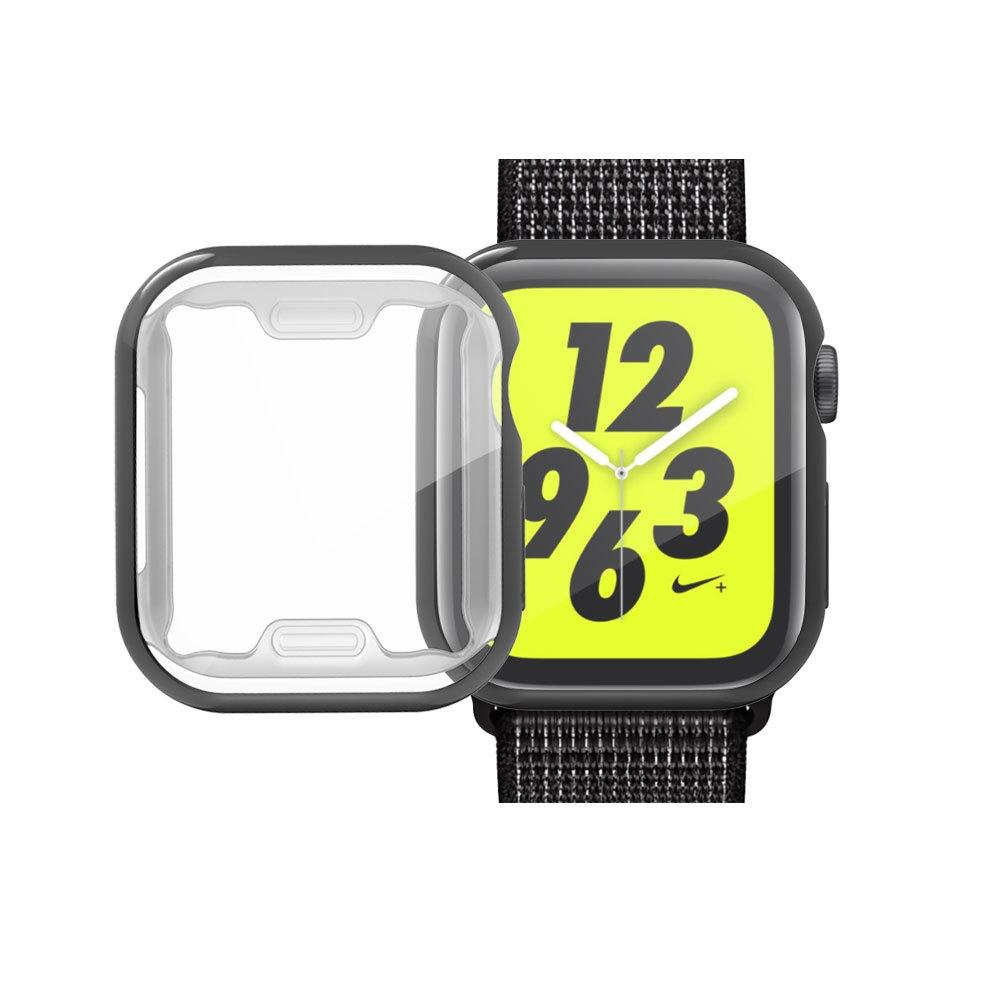 Full Coverage Plating TPU Case For Apple Watch Series 6 - 5 - 4 - Watch SE 40mmBlack
