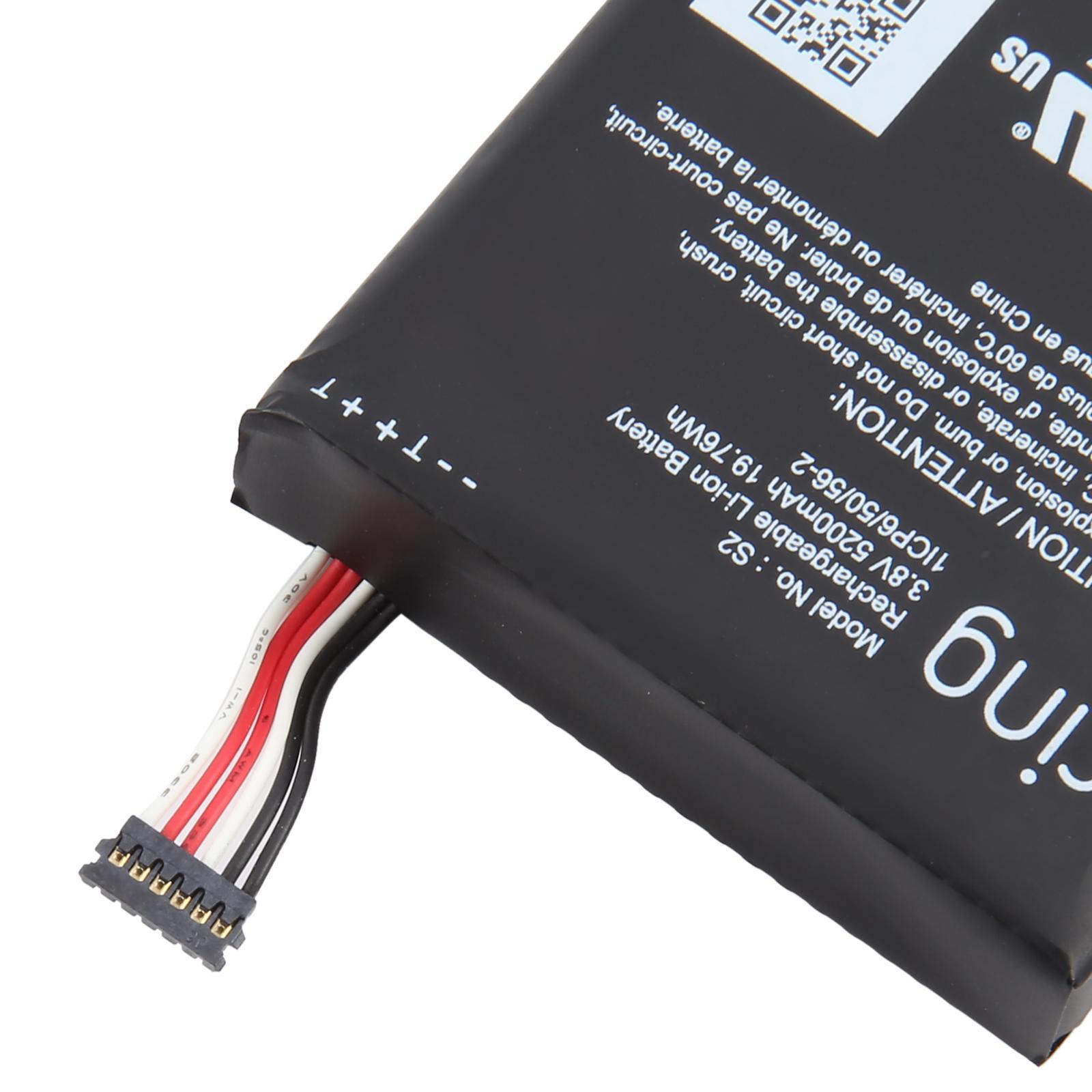 For Ring Video Doorbell Ring S2 5200mAh Battery Replacement