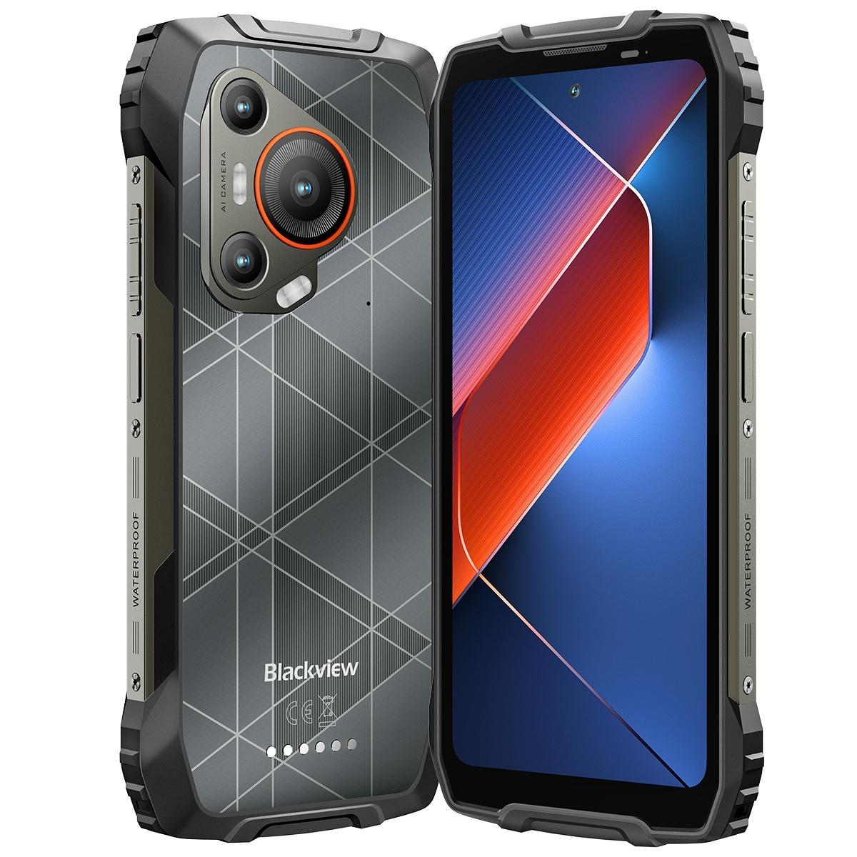 HK Warehouse Blackview BL7000 Rugged Phone, 8GB+256GB, 6.78 inch Android 15 MediaTek Dimensity 6300 Octa Core, Network: 5G, NFC, OTG Black