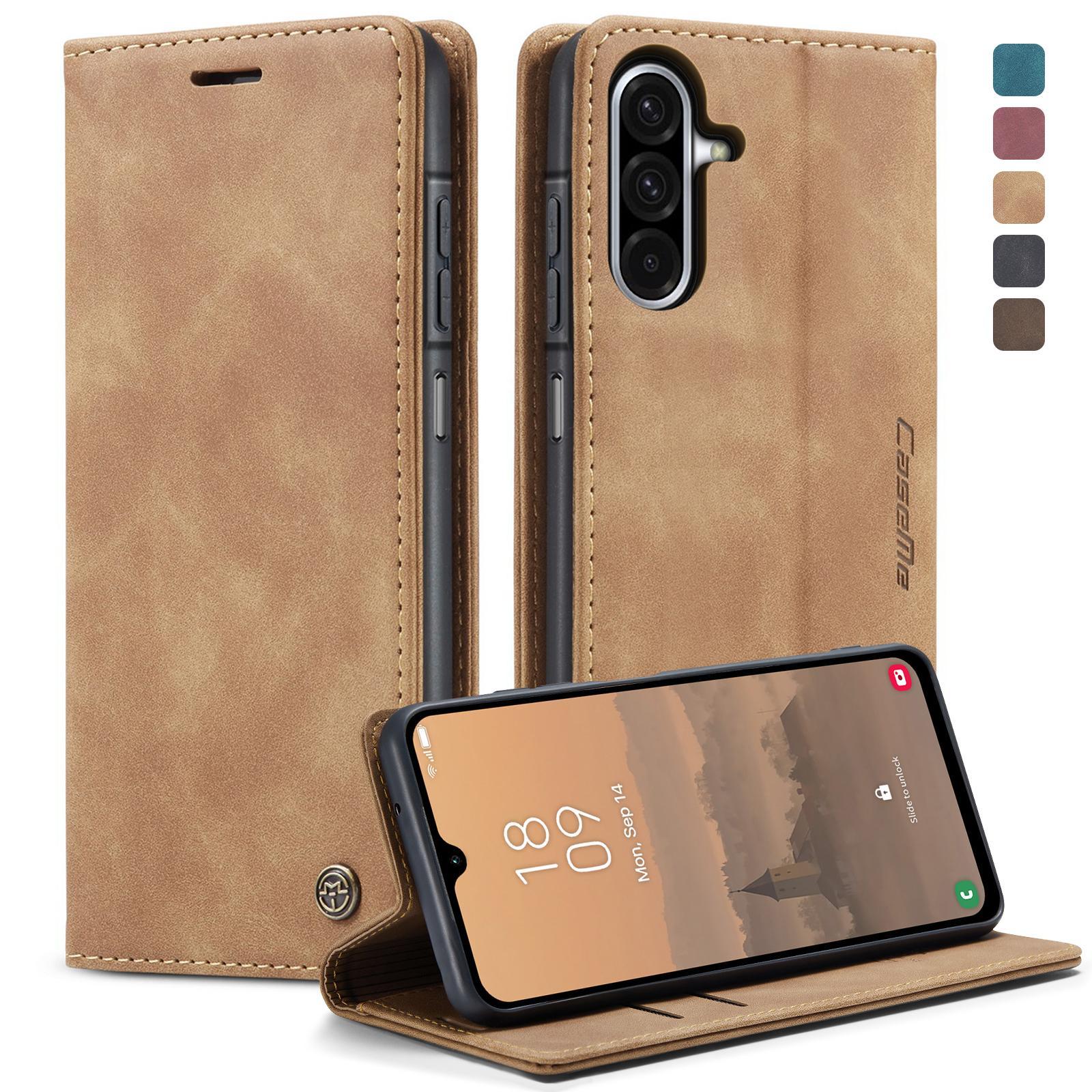For Samsung Galaxy S25+ 5G CaseMe 013 Multifunctional Horizontal Flip Leather Phone CaseBlue