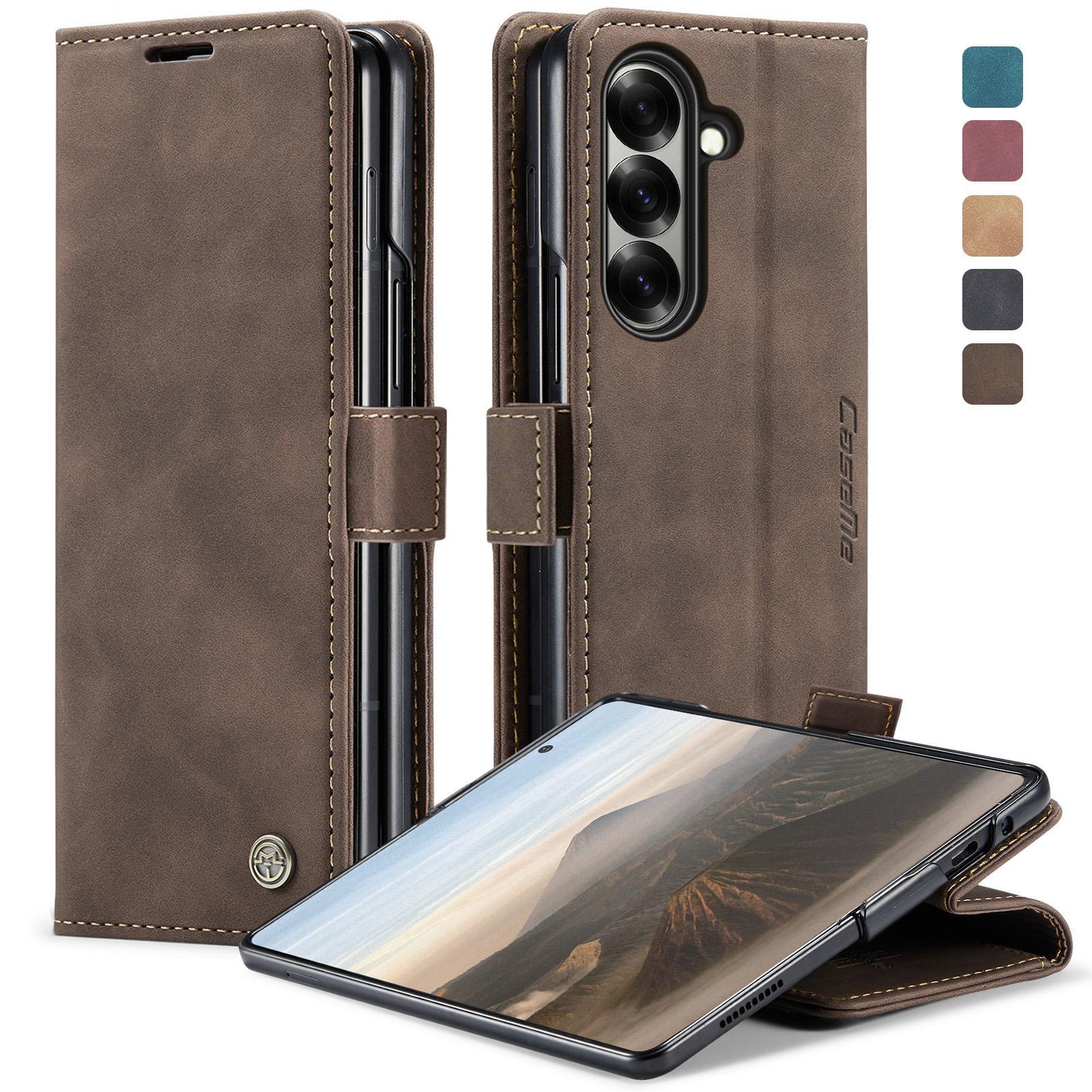 For Samsung Galaxy S25+ 5G CaseMe 013 Multifunctional Horizontal Flip Leather Phone CaseBlue