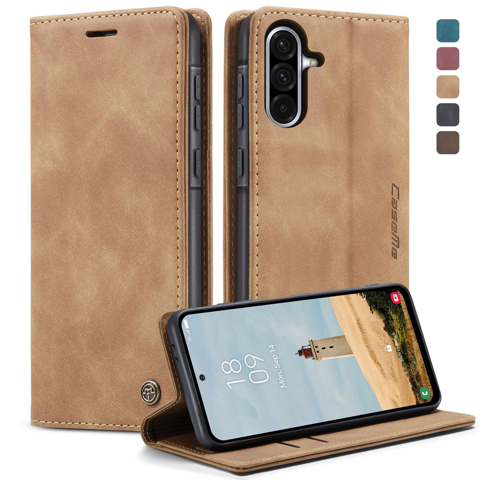 For Samsung Galaxy S25+ 5G CaseMe 013 Multifunctional Horizontal Flip Leather Phone CaseBlue