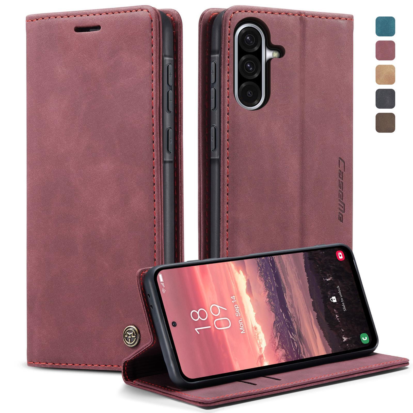 For Samsung Galaxy S25+ 5G CaseMe 013 Multifunctional Horizontal Flip Leather Phone CaseBlue