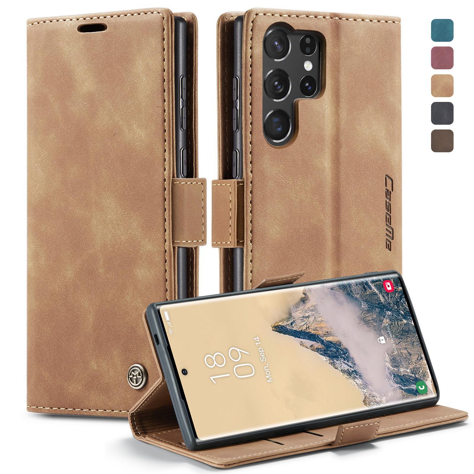 For Samsung Galaxy S25+ 5G CaseMe 013 Multifunctional Horizontal Flip Leather Phone CaseBlue