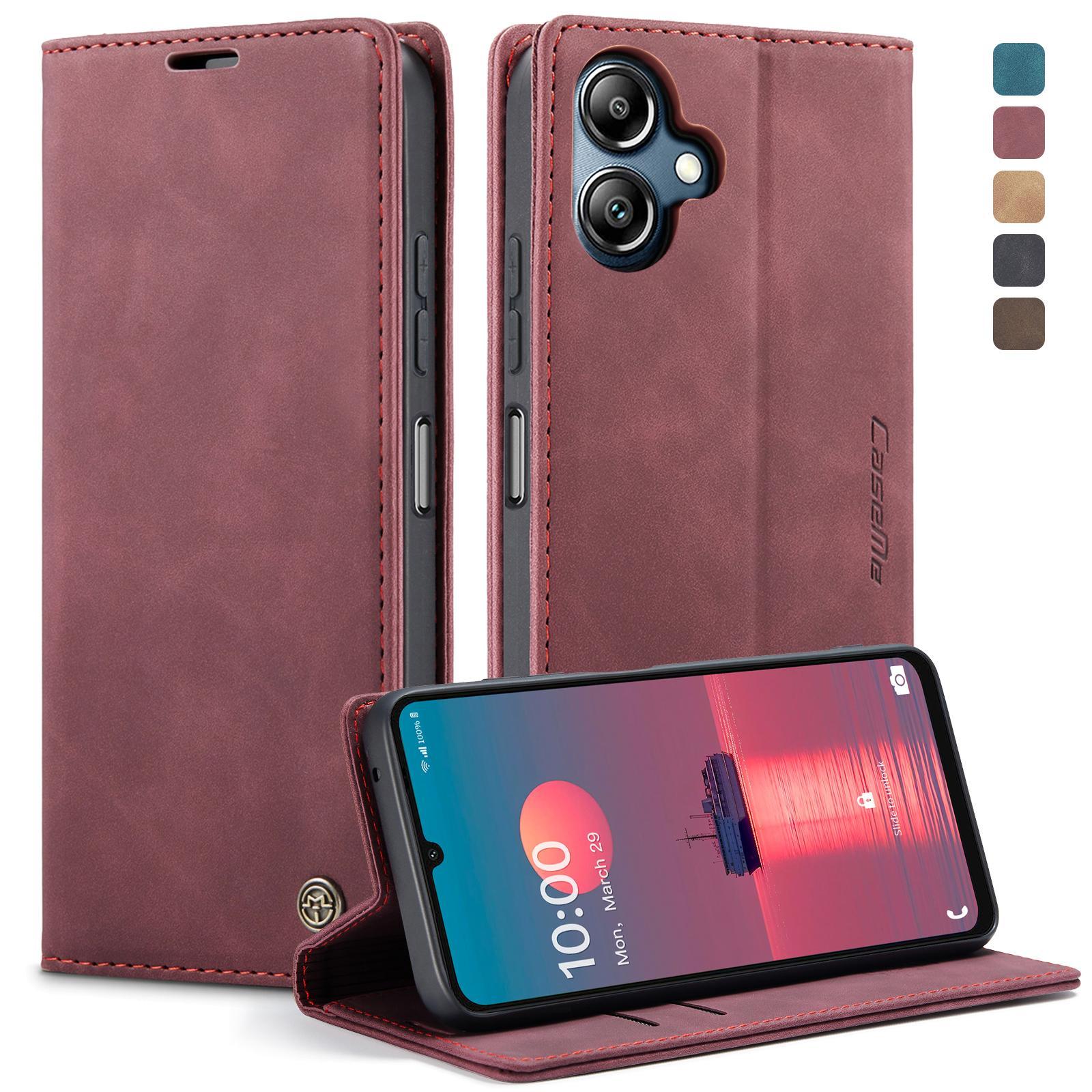 For Samsung Galaxy S25+ 5G CaseMe 013 Multifunctional Horizontal Flip Leather Phone CaseBlue