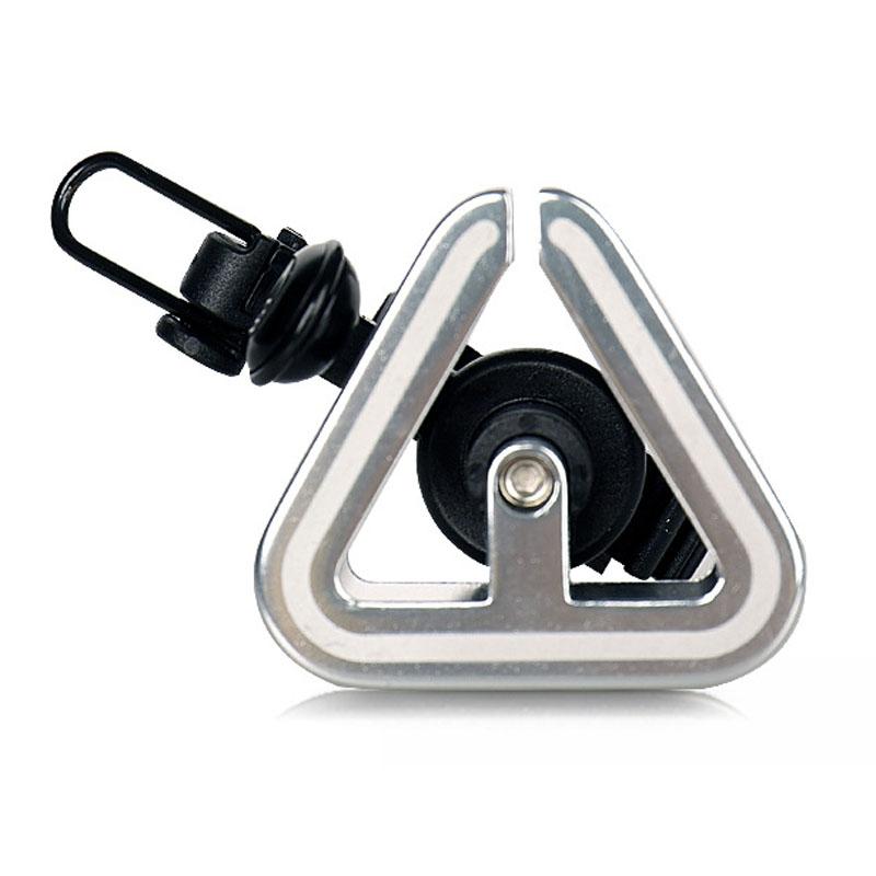 N+1 Mountain Bike Bell Universal Triangle Copper Bell, Color: Clip Ring Black
