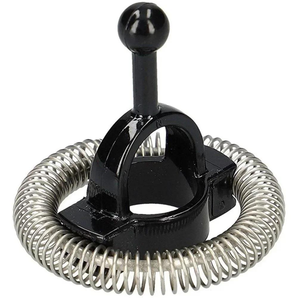 For Nespresso Aeroccino 3 - Aeroccino 4 Milk Frother Attachment Replacement for Hot-Cold Foam Quick FrothingBlack