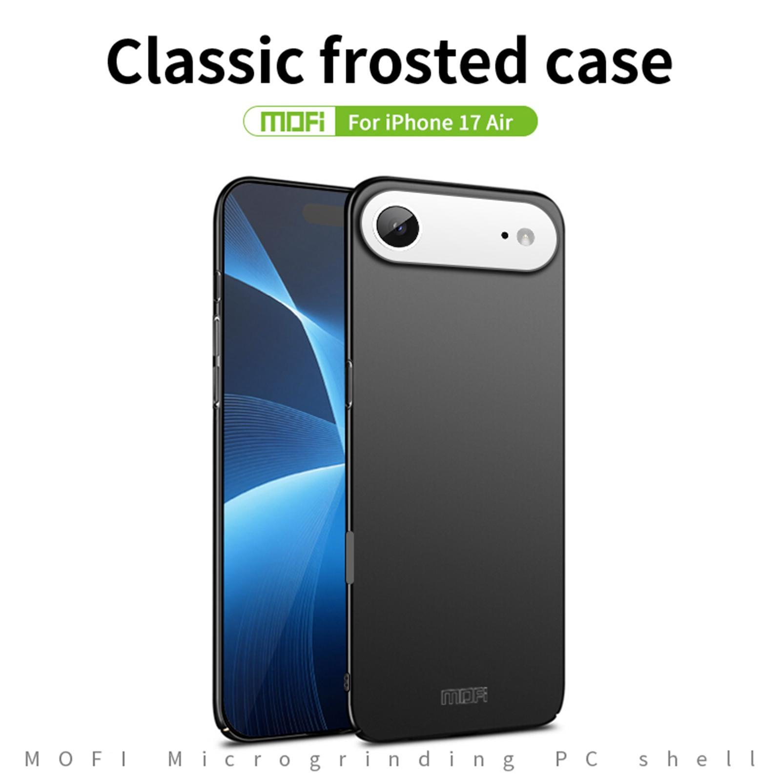 For iPhone Air MOFI Frosted PC Ultra-thin Hard Phone CaseBlue