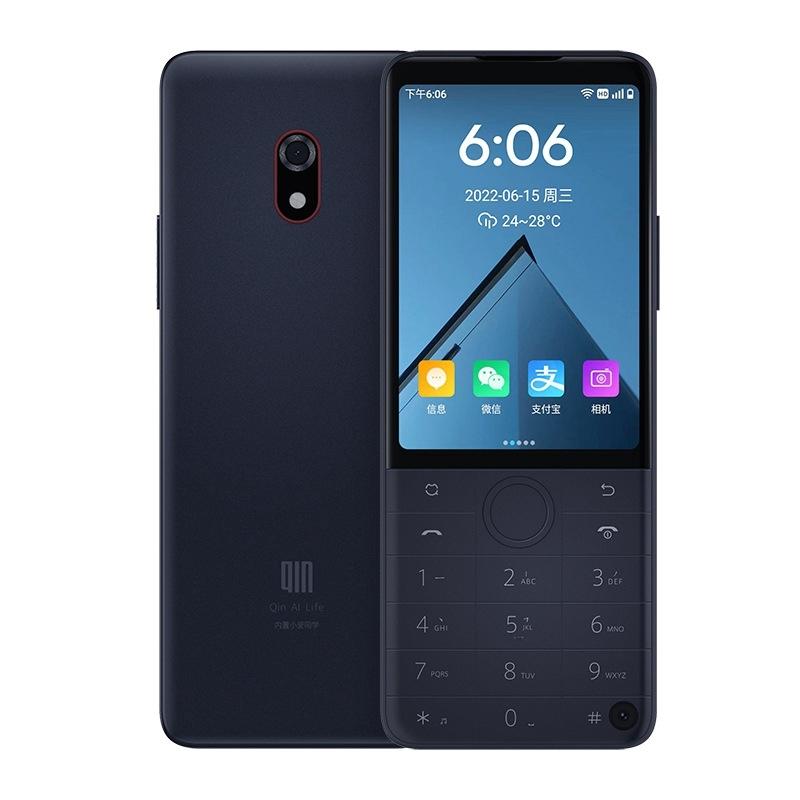 qin f22 pro 4g, 4gb+64gb, 3.54 inch android 12 helio g85 octa core, network: 4g, otg, infrared remote control, single sim, support google playblack