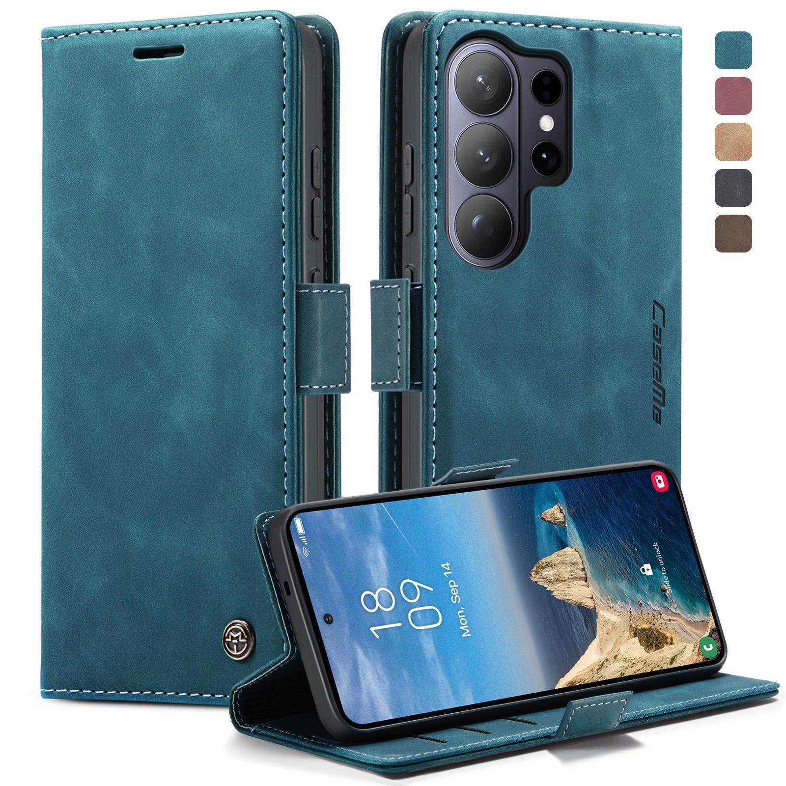 For Samsung Galaxy A36 CaseMe 013 Multifunctional Horizontal Flip Leather Phone CaseCoffee