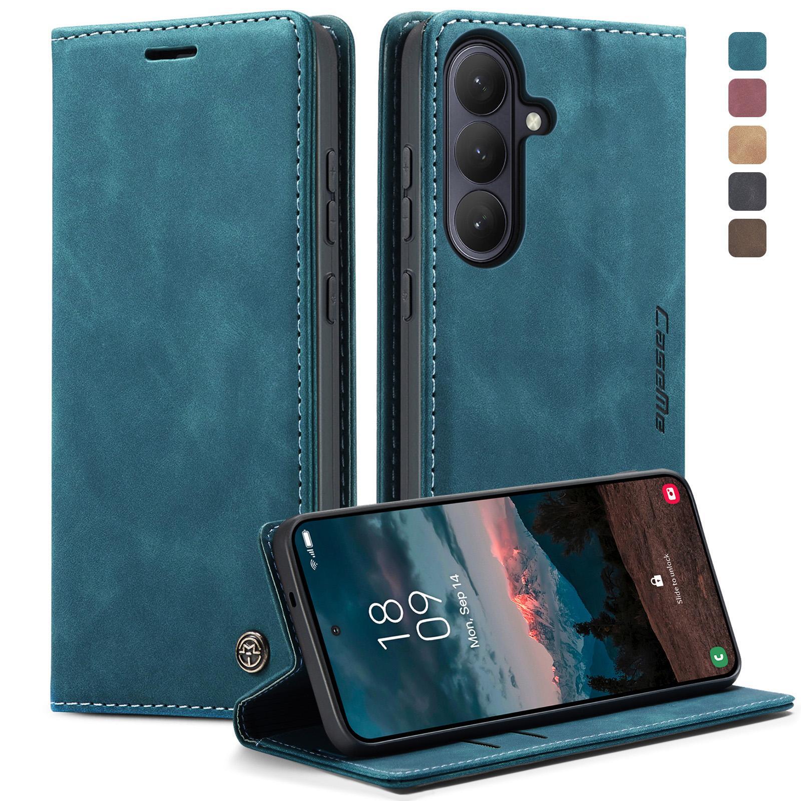 For Samsung Galaxy A36 CaseMe 013 Multifunctional Horizontal Flip Leather Phone CaseCoffee