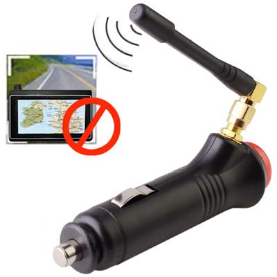 portable car gps signal jammer with switch coverage: 0.5~15 metersblack