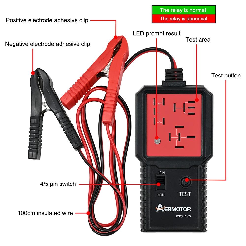 AERMOTOR Automotive Circuit Relay Tester Repair ToolAERBJ-707