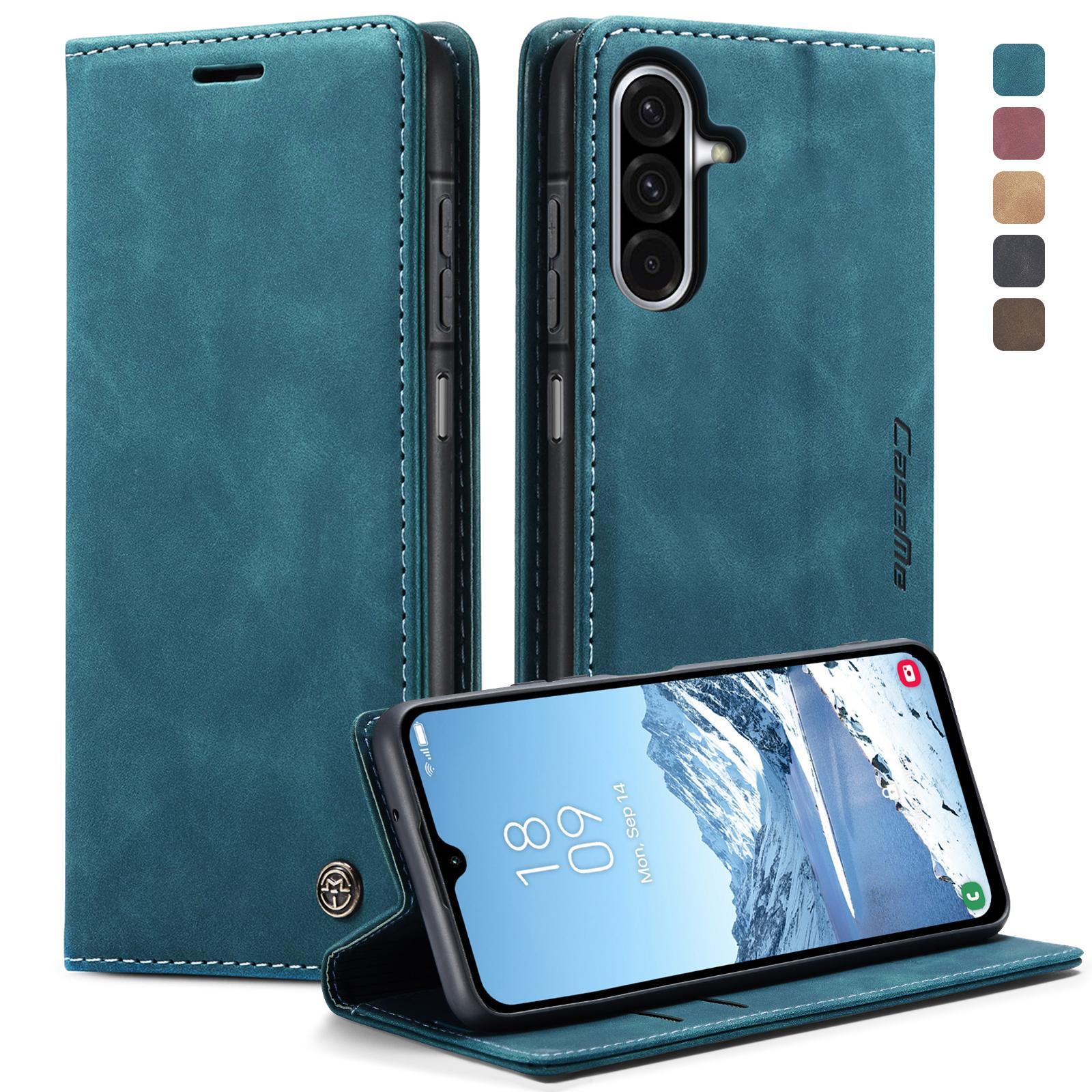 For Samsung Galaxy A36 CaseMe 013 Multifunctional Horizontal Flip Leather Phone CaseCoffee