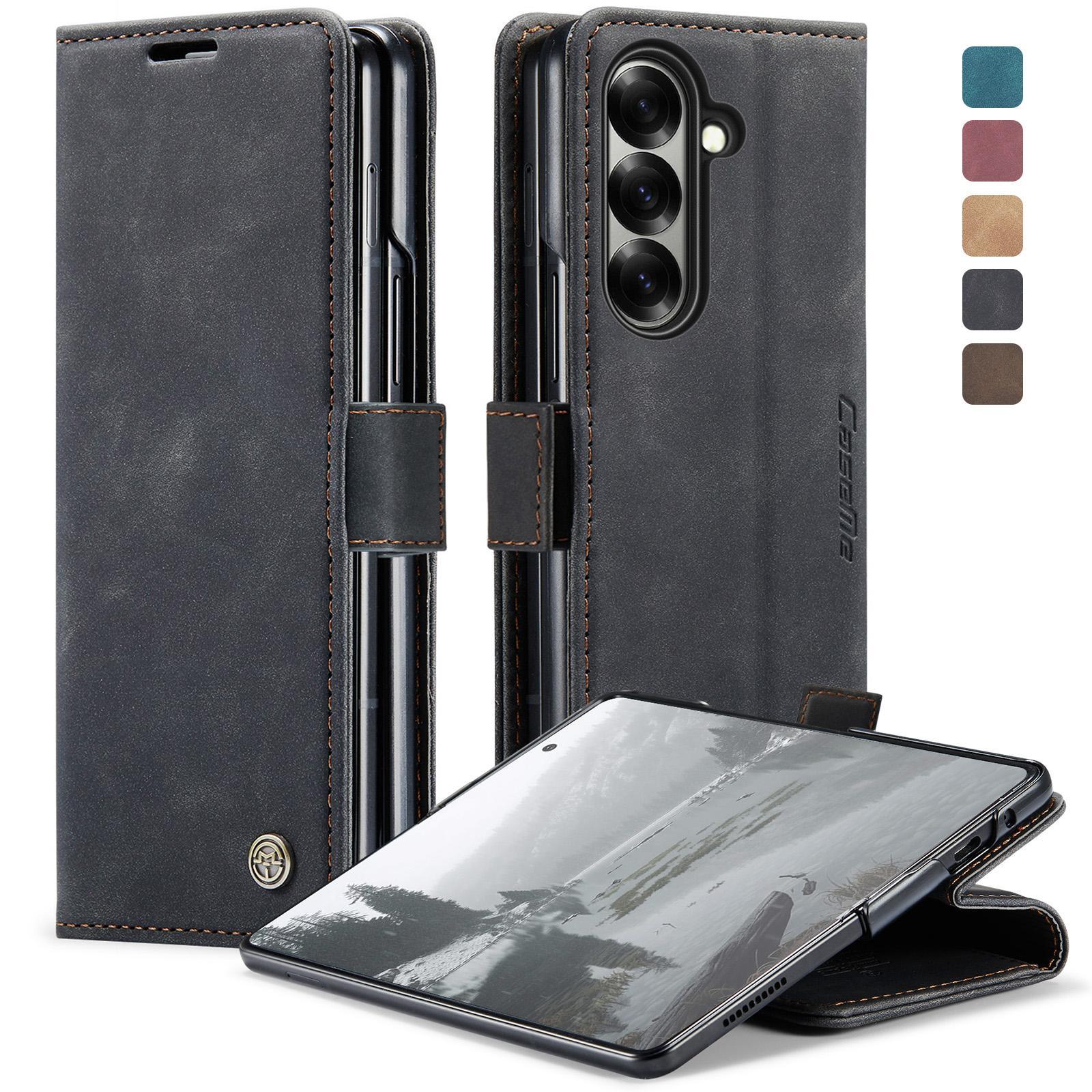 For Samsung Galaxy A36 CaseMe 013 Multifunctional Horizontal Flip Leather Phone CaseCoffee