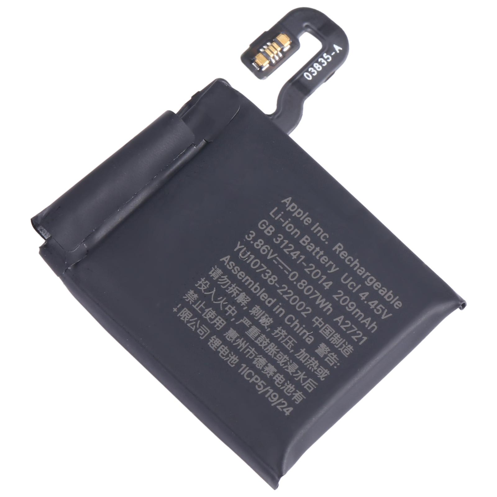 For Apple Watch SE 40mm A2721 2022 GPS 209mAh Li-ion Battery