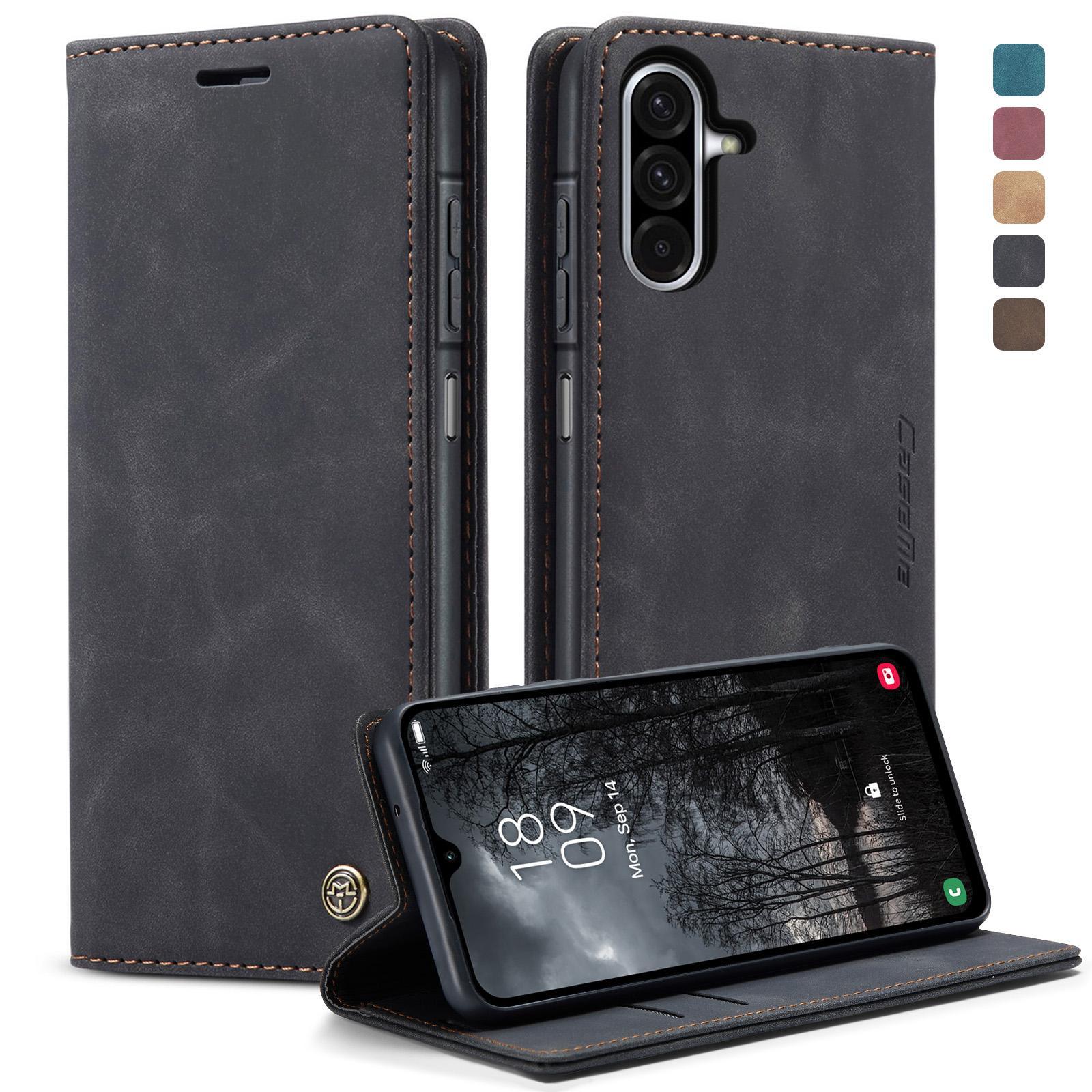 For Samsung Galaxy S25 5G CaseMe 013 Multifunctional Horizontal Flip Leather Phone CaseBlue