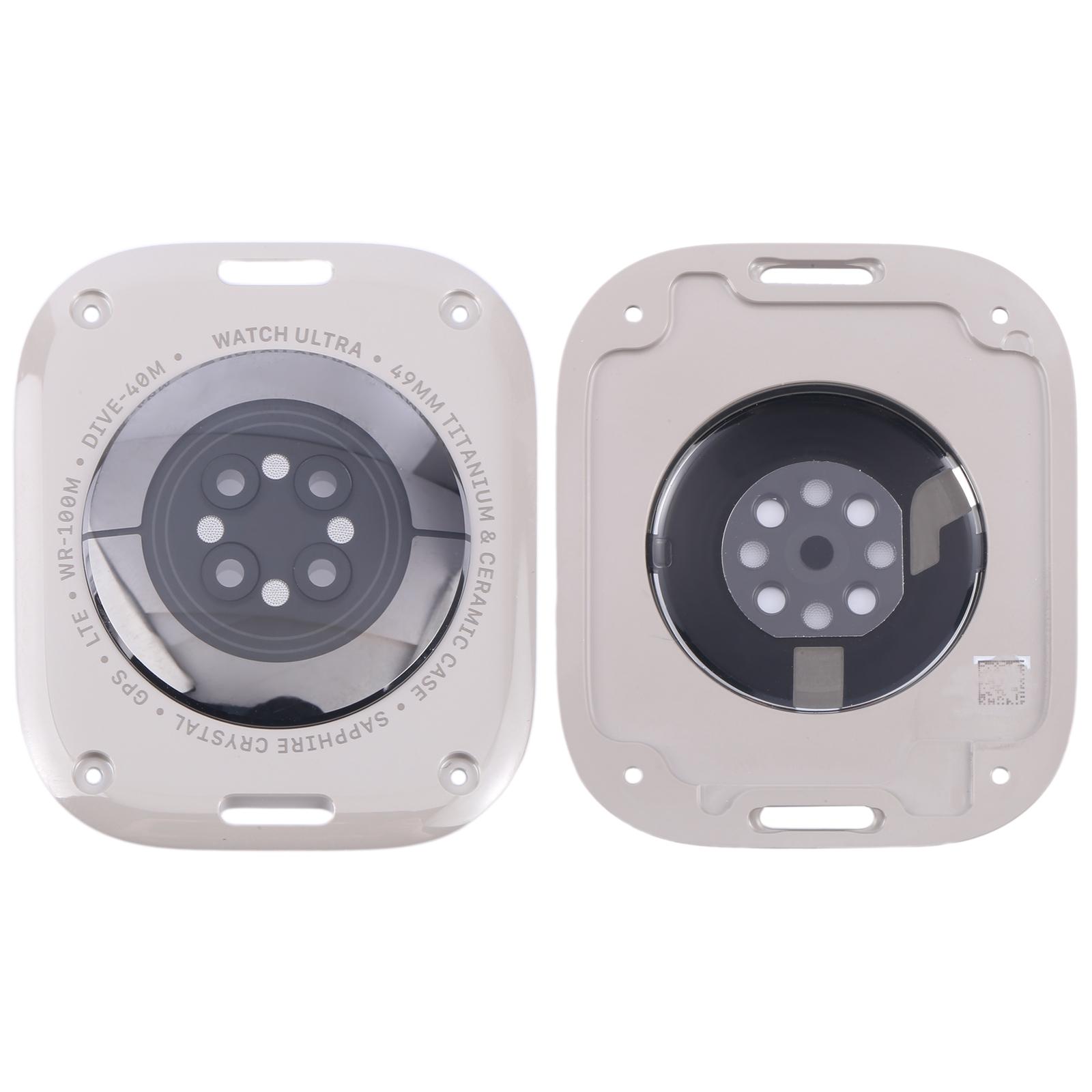 For Apple Watch Series Ultra 1- 2 49mm Original Rear Housing Glass CoverSilver