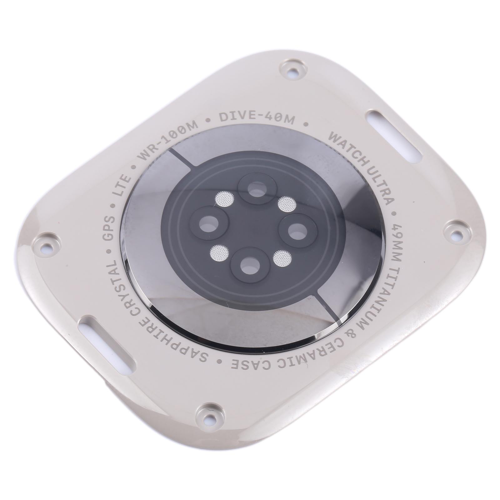 For Apple Watch Series Ultra 1- 2 49mm Original Rear Housing Glass CoverSilver