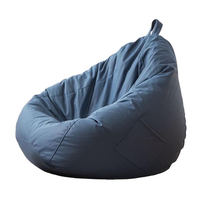 90x100cm Bean Bag Chair Waterproof Tech Fabric CoverDeep Blue
