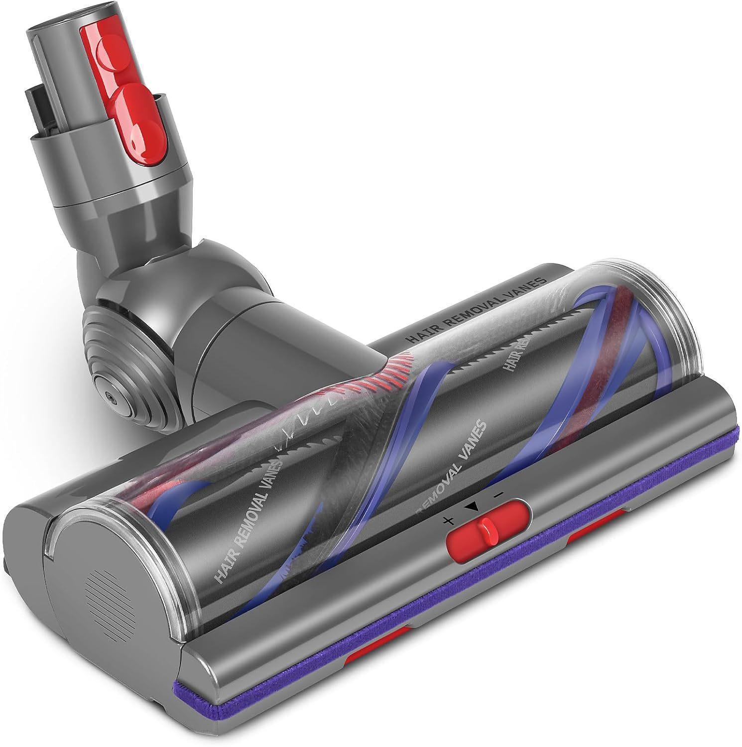 100W High-Torque Brush Head For Dyson V7-V8-V10-V11-V15 Vacuum Cleaner Adjustable Suction Power