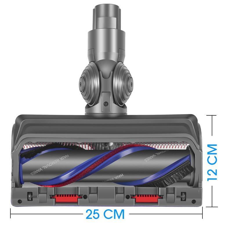 100W High-Torque Brush Head For Dyson V7-V8-V10-V11-V15 Vacuum Cleaner Adjustable Suction Power